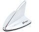 Cartech Car Antenna Roof Sticker in Silver Color