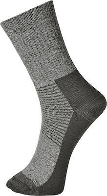 Portwest Long Isothermal Hunting Socks in Gray color