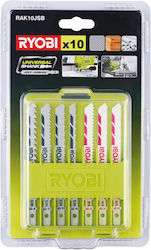 Ryobi 5132002702 Lamele pentru lemn 102mm 10buc