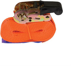Damesa Car Luggage Strap with Ratchet Orange 500x2.5cm