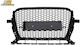 Sport Grill Front Mask Audi Q5 8r Facelift 2012-2016 Look Rs Black Fgauq58rsq5b