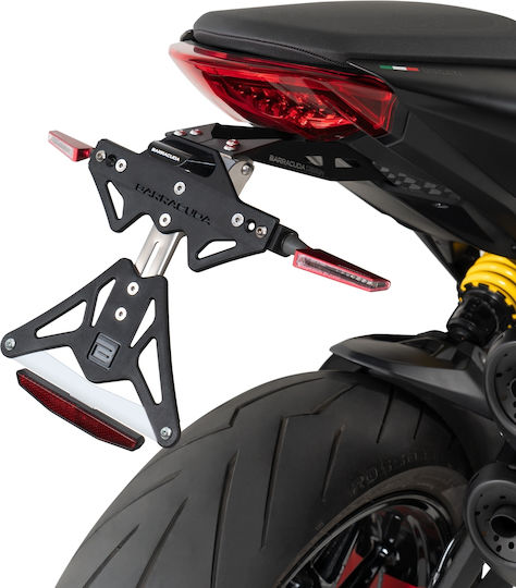 Barracuda Klappbar Motorrad-Kennzeichenhalterung