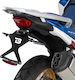 Barracuda Foldable Motorcycle License Plate Holder