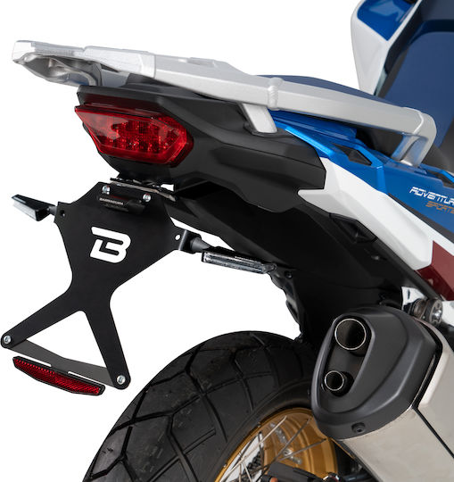Barracuda Foldable Motorcycle License Plate Holder