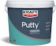 Kraft Wood Putty Flexible / Water Gray 4kg