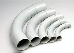 Gewiss Electrical Conduit Angle with Diameter 20mm made of Plastic DX40120