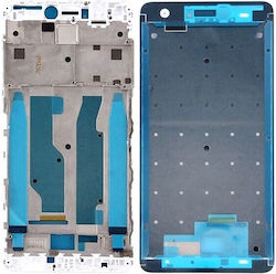 Μεσαίο Πλαίσιο Alb pentru Redmi Note 4x