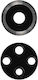 Camera Lens Glass Black for Huawei Nova 9
