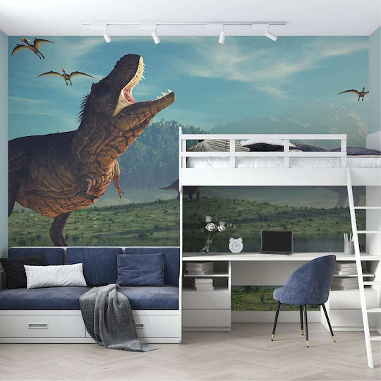 Caravelshop Embossed Kids Paper Wallpaper L400xH270cm