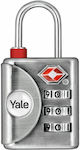 Yale Padlock Brass Combination 1pcs