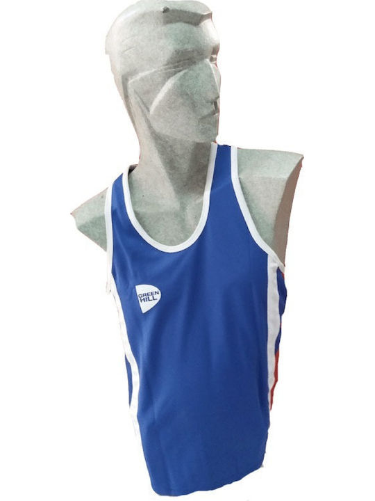 Green Hill Sleeveless Shirt BGT-2252 for Boxing Blue