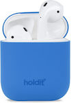 Holdit Husă Silicon în culoarea Albastru pentru Apple AirPods 1 / AirPods 2