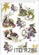 ITD Collection Hârtie de orez Decoupage