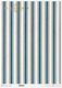 ITD Collection ITD Reispapier Decoupage Blue