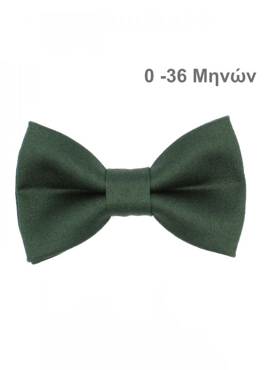 JFashion Βρεφικό Υφασμάτινο Παπιγιόν Πράσινο