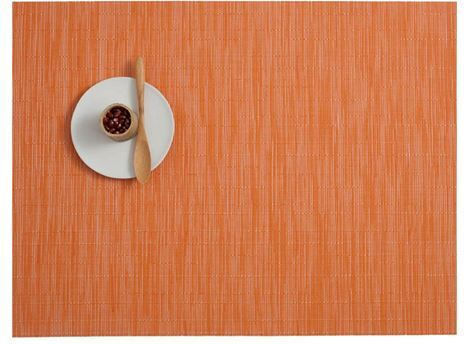 Chilewich Plastic Placemat Orange