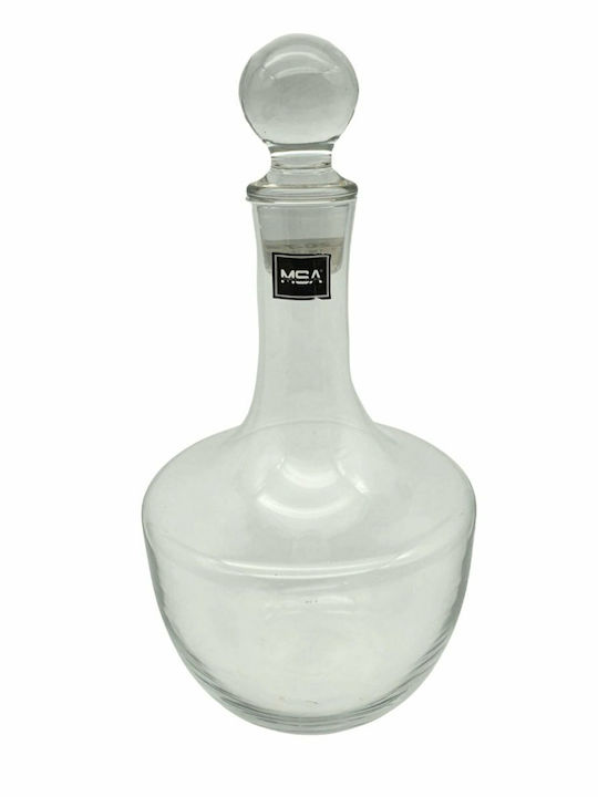 MSA Glass Whiskey Decanter 32cm with Stopper 2000ml