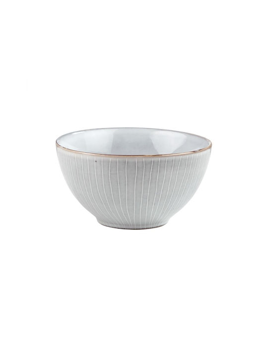 Butlers Henley Serving Bowl Cereal Round Ceramic Gray with Diameter 17cm