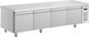 Inomak Werkbank-Kühlschrank ohne Kompressor H64.3xB224xT70cm