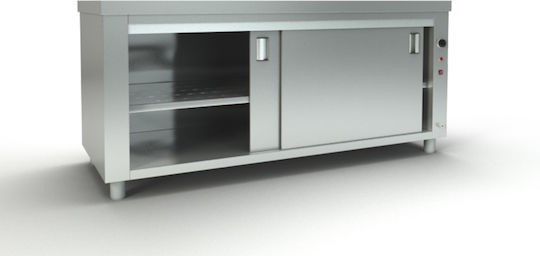 Inox Dobros ER.TH.160 Warming Cupboard Dimensions: W160xD70xH87cm.