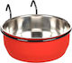 Flamingo Bird Feeder And Water Feeder For Birds In Red Colour