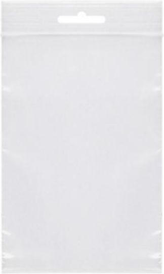 Security Zip Packaging Bag with Holes 10x15.5cm 100pcs