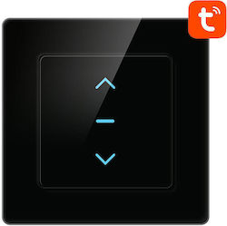 Avatto Smart Ενδιάμεσος Διακόπτης Wi-Fi σε Μαύρο Χρώμα