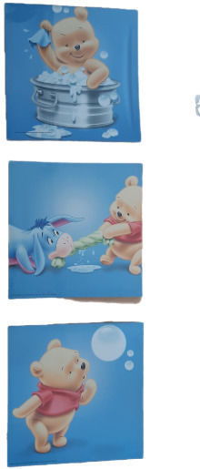 Limneos Kids Wall Art 3 Piece No Frame 45x45cm