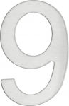 Thirard House Number 9 Sign Silver 7.6cm Inox 00067569