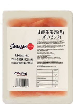 Shimami Pickle Ginger Slices 100gr