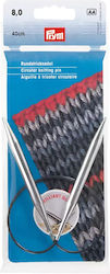 Prym Ace de tricotat Nr. 8 Metal