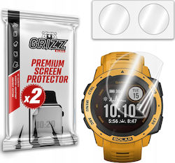 GrizzGlass CeramicFilm Screen Protector for the Garmin Instinct 1pcs GrizzGlass CeramicFilm Screen Protector for the Garmin Instinct 1pcs