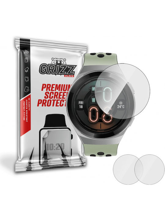 GrizzGlass HybridGlass Gehärtetes Glas für das Huawei Watch GT 2e 1Stück