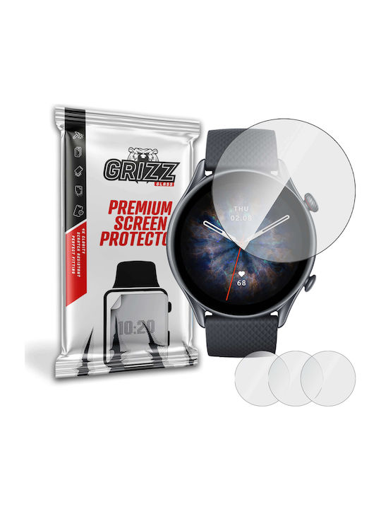 GrizzGlass Screen Protector for the Amazfit GTR 3 1pcs