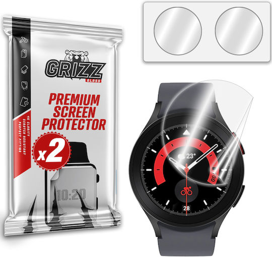 GrizzGlass CeramicFilm Displayschutzfolie für das Galaxy Watch 5 Pro 45mm 1Stück