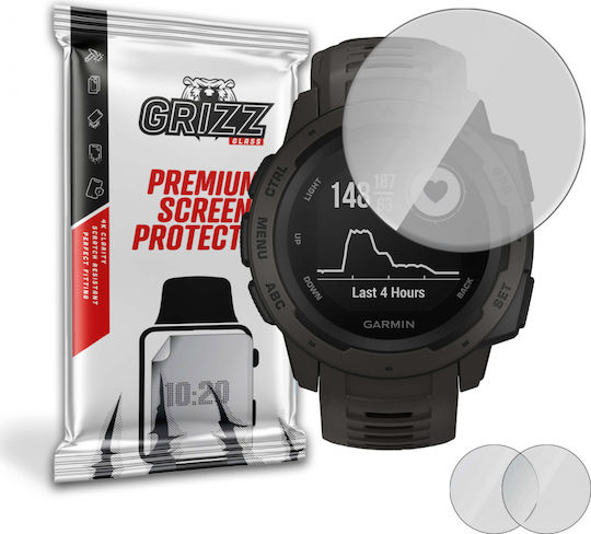 GrizzGlass Paperscreen Displayschutzfolie für das Garmin Instinct 1Stück