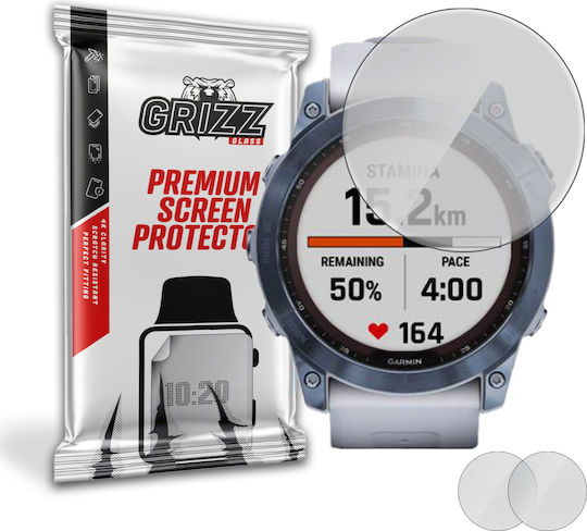 GrizzGlass Paperscreen Displayschutzfolie für das Garmin Fenix 7X 1Stück