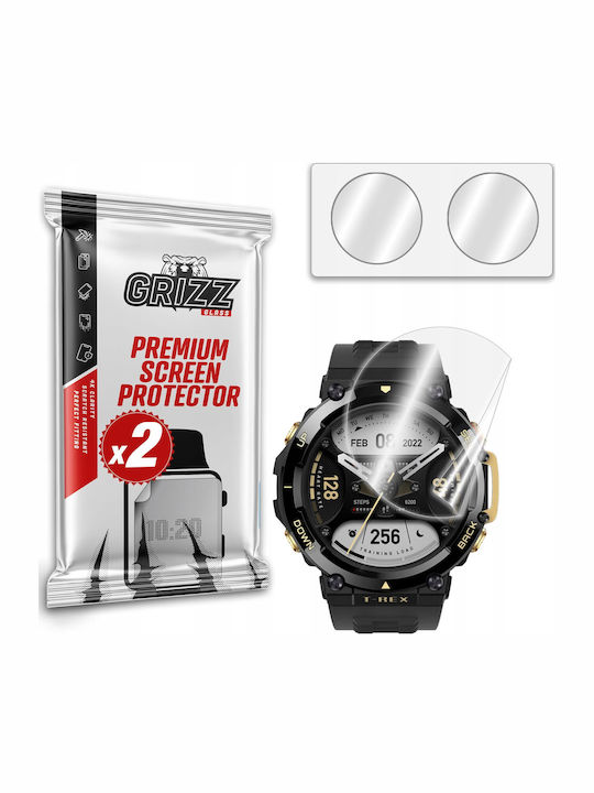 GrizzGlass CeramicFilm Screen Protector για το Amazfit T-Rex 2 1τμχ