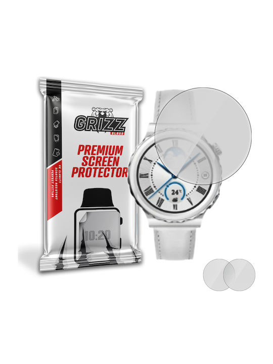 GrizzGlass Paperscreen Displayschutzfolie für das Huawei Watch GT 3 Pro 43mm 1Stück