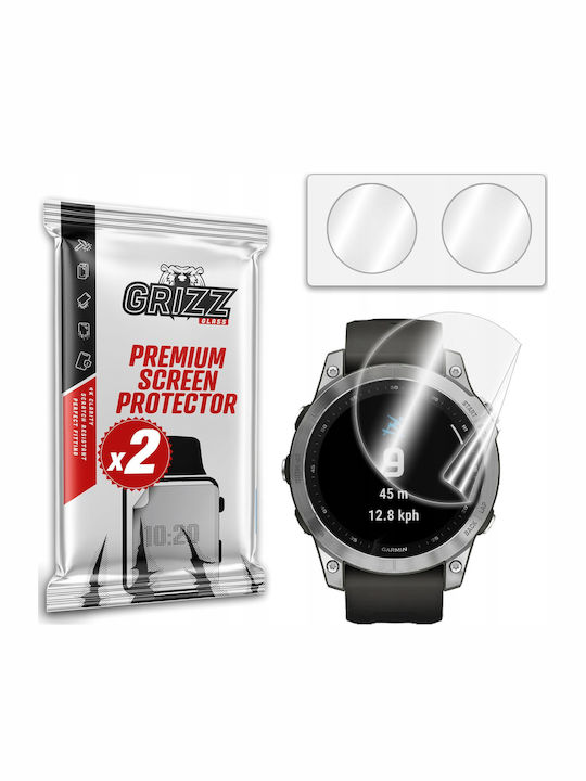 GrizzGlass CeramicFilm Screen Protector για το Garmin Fenix 7 1τμχ