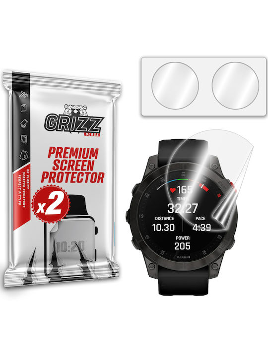GrizzGlass CeramicFilm Displayschutzfolie für das Garmin Epix 2 1Stück