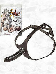 Harness με Dildo σε Μαύρο Χρώμα