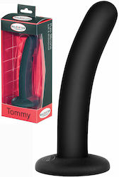 Malesation Glass Dildo With Suction Cup Black