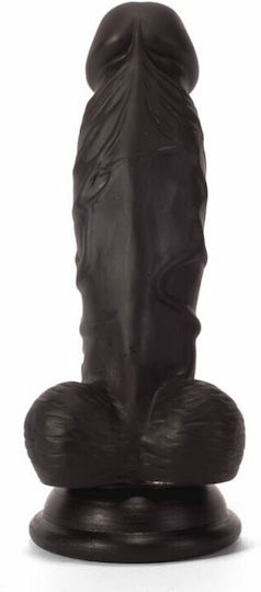 X-Men Dildo Glass Dildo with Balls and Suction Cup Black 41cm