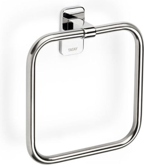 Dimitracas Ring Badezimmer Einzeln Schrauben ​23.5x23.5cm Inox Silber