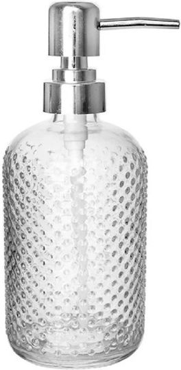 Orion Dispenser Γυάλινο Διάφανο 450ml