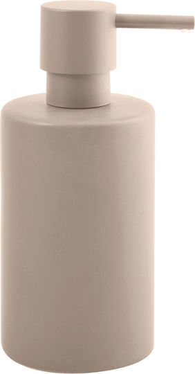 Spirella Tabletop Plastic Dispenser Brown