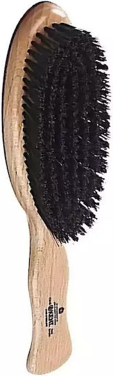 Kent Bristle 9783 Ξύλινη Βούρτσα Καθαρισμού με Λαβή για Ρούχα Καφέ