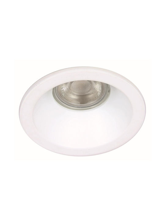 Waterproof Outdoor Ceiling Spot GU10 in White Color 42-000317