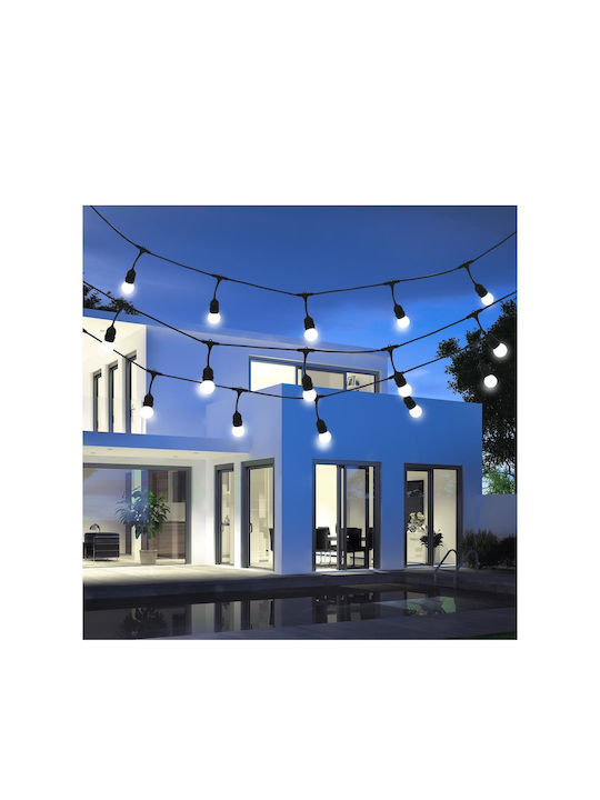 Polux Waterproof Garland Lights LED 5.6m with 10 Lamps